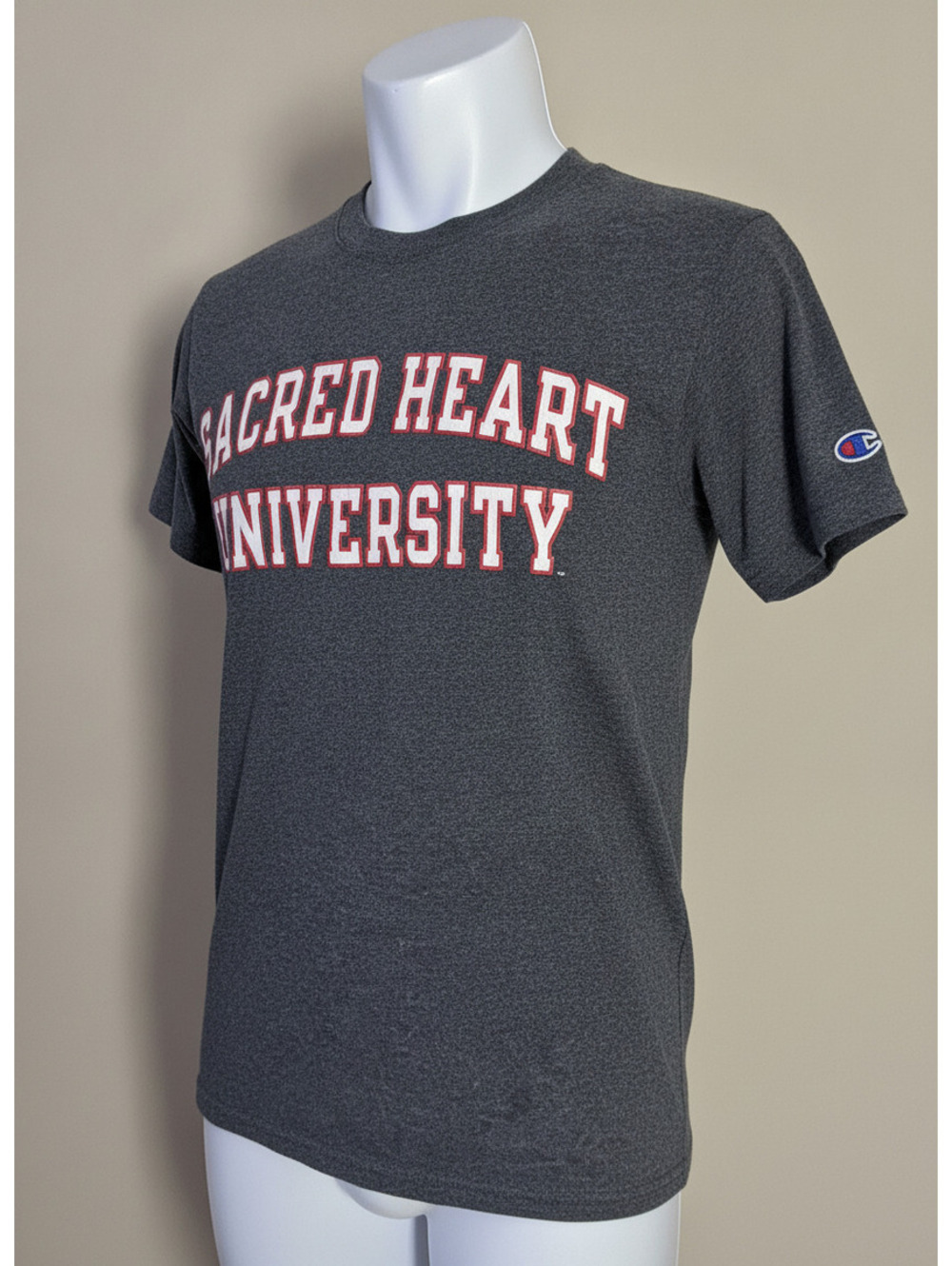 Champion Authentic Sacred Heart University Gray T-Shirt Size S